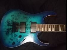 Guitarra eléctrica Ibanez Grgrgr221pa serie GRG Aqua Burst, usado segunda mano  Embacar hacia Argentina