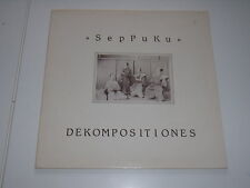 Seppuku dekompositiones vinyl gebraucht kaufen  Wennigsen