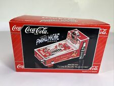 Coca-Cola 1998 na caixa - Máquina de pinball - Certificado de autenticidade - Banco musical - Acende e toca! comprar usado  Enviando para Brazil