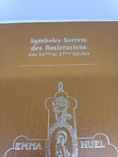 Symboles secrets rosicruciens d'occasion  Habsheim