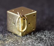 gold dice charm for sale  Schaumburg