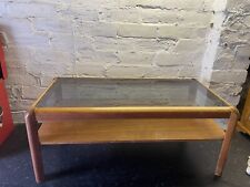 Mid Century Coffee Table With Smoked Glass Top By Nathan Furniture - Retro 60's for sale  Shipping to South Africa