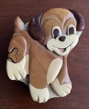 Wooden dog puppy for sale  BIRMINGHAM
