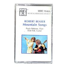 Cassette Robert Beaser Mountain Songs Paula Robinson Flute Eliot Fisk Guitar for sale  Shipping to South Africa