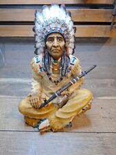 Indian chief sitting for sale  Cartersville