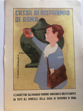 Cartolina pubblicitaria cassa usato  Roma
