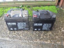 Scrap batteries ub12350 for sale  CARLISLE