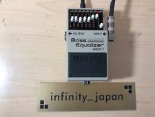 Boss GEB-7 Bass Equalizer Bass Effect Pedal frete grátis frete rápido , usado comprar usado  Enviando para Brazil