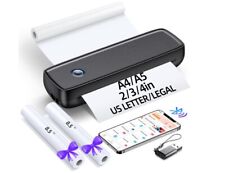 Used, Aixiqee Portable Wireless Printer, Thermal-Bluetooth-Printer for Travel IOS Andr for sale  Shipping to South Africa