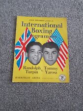 Rare boxing programme for sale  LISBURN