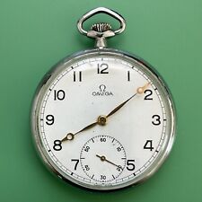 Relógio de bolso mecânico Omega genuíno corrida cal.161 43,8 mm diâmetro, usado comprar usado  Enviando para Brazil