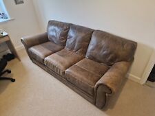 Dfs brown distressed for sale  SLOUGH