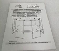 Trampoline UBNET-12-6-OS Repl Net Fits 12' Round Frames Using 6 Straight Poles for sale  Shipping to South Africa