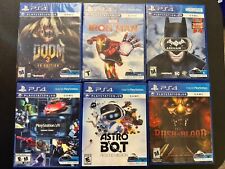 PS4 PSVR - LOT OF 6 GAMES - Batman, Iron Man, Doom VR, Astro Bot & More for sale  Shipping to South Africa