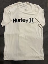 Hurley Men's Standard One & Only Short Sleeve Sun Protection Rashguard Shirt for sale  Shipping to South Africa