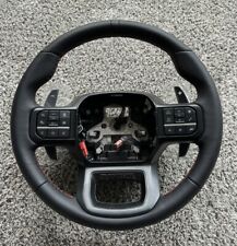 2021-2024 Ford F-150 Raptor OEM Heated Leather Steering Wheel W/ Red Stitching for sale  Shipping to South Africa