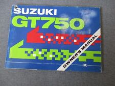 Genuine suzuki gt750 for sale  SEAFORD