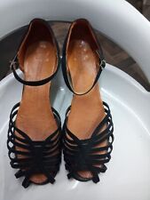 Size 8 Black  Sandals.    for sale  Shipping to South Africa