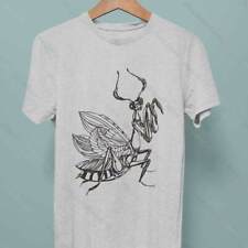 Henna Praying Mantis T Shirt Nature Entomology Insect Bugs Art Men Tee Shirt for sale  Shipping to South Africa