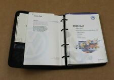 Volkswagen Golf 2000 OEM manual do proprietário com estojo de armazenamento, usado comprar usado  Enviando para Brazil
