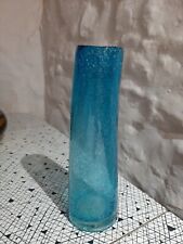 Bent blue glass for sale  MINEHEAD