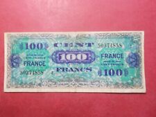 Billet banque 100 d'occasion  France