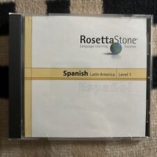 Rosetta stone spanish for sale  NORTHAMPTON