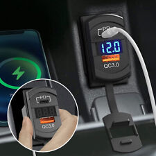 Usado, Tipo-C PD QC3.0 USB Cargador de Coche Zócalo 12V 24V Carga de Teléfono Adaptador de Alimentación Piezas segunda mano  Embacar hacia Argentina