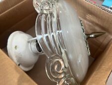 Antique clear frosted for sale  Carmel