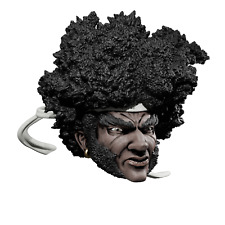 Cabeça esculpida: guerreiro afro samurai (neutro) comprar usado  Enviando para Brazil