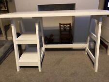 White wooden desk for sale  EPSOM