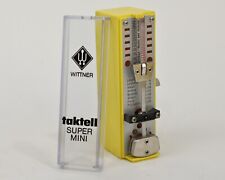 Wittner Taktell Super Mini Metrônomo em Amarelo Vídeo de FUNCIONAMENTO Wind-up Analógico comprar usado  Enviando para Brazil