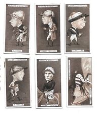 Racing caricatures six for sale  CAERPHILLY