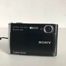 Câmera Digital Sony Cyber-Shot DSC-T1 Preta Compacta Para PEÇAS ou REPARO comprar usado  Enviando para Brazil