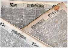 Periódico victoriano 100 años antes de que nacieras 1815-1899 regalo único vintage segunda mano  Embacar hacia Argentina