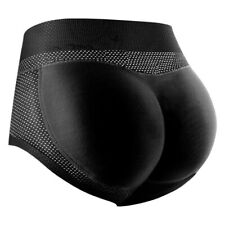 Calcinha feminina acolchoada push up modeladora de bunda falsa nádegas quadril almofadas cueca comprar usado  Enviando para Brazil