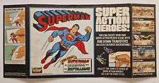 Vintage letraset superman for sale  THATCHAM