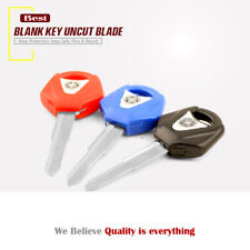 Replacement Motorcycle Blank Key Uncut Blade For YAMAHA SUZUKI KAWASAKI HONDA, used for sale  Shipping to South Africa