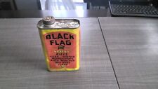 Vintage Black Flag Insect Spray w / DDT Metal Advertising Can, Empty, Kills, usado segunda mano  Embacar hacia Argentina