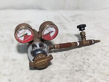 Used, Prest-O-Lite acetylene regulator torch gas gauge control valve for sale  Chicago