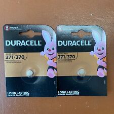 Duracell 371 silver for sale  LONDON