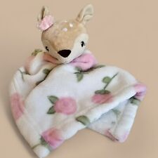 Cobertor de segurança HB Hudson bebê veado bebê amoroso rosa rosas bordado floral comprar usado  Enviando para Brazil