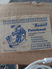 Vintage komet fleischwolf gebraucht kaufen  Parchim-Umland II
