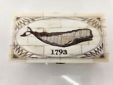 Whale 1793 scrimshaw for sale  Saint Paul