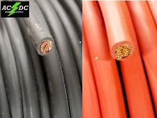  2 Gauge AWG Welding Lead & Car Battery Cable Copper Wire MADE IN USA SOLAR , used for sale  Shipping to South Africa