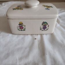 Butter dish earthenware for sale  Shipping to Ireland
