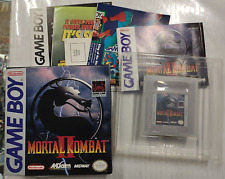 CAJA MORTAL KOMBAT II JUEGO COMPLETO GAME BOY Nintendo Video de colección MK 2 Caja Manual 1994, usado segunda mano  Embacar hacia Argentina