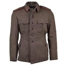 Chaqueta de lana genuina del ejército búlgaro militar-edición excedente uniforme gris-marrón segunda mano  Embacar hacia Argentina