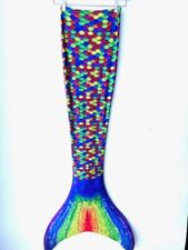 Fin Fun Mermaidens Swimmable Mermaid Tail And Monofin Jr  Multi-Color for sale  Shipping to South Africa