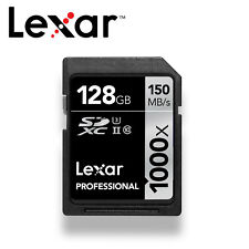 Usado, Lexar Professional 128gb SDXC UHS-II 1000x150mb/s v60 u3 c10 tarjeta de memoria flash segunda mano  Embacar hacia Argentina